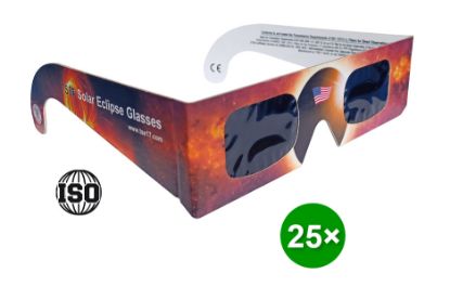 Picture of Solar eclipse glasses - 25 pack