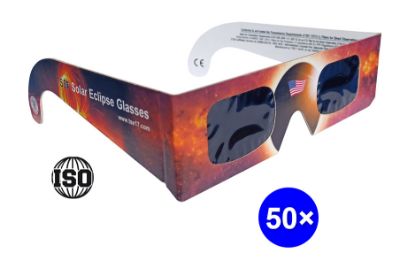 Picture of Solar eclipse glasses - 50 pack